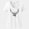 Women's Perfect T Cotton V Neck T Shirt Thumbnail