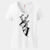 Women's Perfect T Cotton V Neck T Shirt Thumbnail