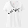 Women's Perfect T Cotton V Neck T Shirt Thumbnail