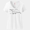 Women's Perfect T Cotton V Neck T Shirt Thumbnail