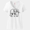 Women's Perfect T Cotton V Neck T Shirt Thumbnail