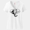 Women's Perfect T Cotton V Neck T Shirt Thumbnail