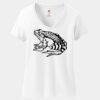Women's Perfect T Cotton V Neck T Shirt Thumbnail