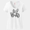 Women's Perfect T Cotton V Neck T Shirt Thumbnail