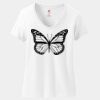 Women's Perfect T Cotton V Neck T Shirt Thumbnail