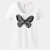 Women's Perfect T Cotton V Neck T Shirt Thumbnail