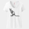 Women's Perfect T Cotton V Neck T Shirt Thumbnail