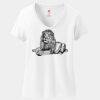 Women's Perfect T Cotton V Neck T Shirt Thumbnail