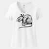 Women's Perfect T Cotton V Neck T Shirt Thumbnail