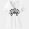 Women's Perfect T Cotton V Neck T Shirt Thumbnail