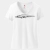 Women's Perfect T Cotton V Neck T Shirt Thumbnail