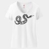Women's Perfect T Cotton V Neck T Shirt Thumbnail