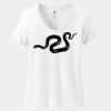 Women's Perfect T Cotton V Neck T Shirt Thumbnail