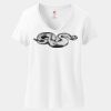Women's Perfect T Cotton V Neck T Shirt Thumbnail