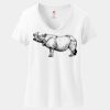 Women's Perfect T Cotton V Neck T Shirt Thumbnail