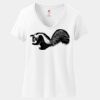 Women's Perfect T Cotton V Neck T Shirt Thumbnail
