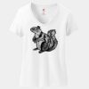 Women's Perfect T Cotton V Neck T Shirt Thumbnail