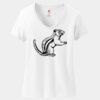 Women's Perfect T Cotton V Neck T Shirt Thumbnail