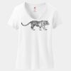 Women's Perfect T Cotton V Neck T Shirt Thumbnail