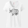 Women's Perfect T Cotton V Neck T Shirt Thumbnail