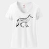 Women's Perfect T Cotton V Neck T Shirt Thumbnail