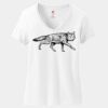 Women's Perfect T Cotton V Neck T Shirt Thumbnail