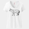 Women's Perfect T Cotton V Neck T Shirt Thumbnail