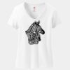 Women's Perfect T Cotton V Neck T Shirt Thumbnail