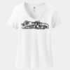 Women's Perfect T Cotton V Neck T Shirt Thumbnail