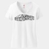 Women's Perfect T Cotton V Neck T Shirt Thumbnail