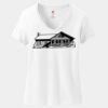 Women's Perfect T Cotton V Neck T Shirt Thumbnail