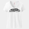 Women's Perfect T Cotton V Neck T Shirt Thumbnail