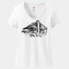 Women's Perfect T Cotton V Neck T Shirt Thumbnail