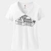 Women's Perfect T Cotton V Neck T Shirt Thumbnail