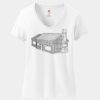 Women's Perfect T Cotton V Neck T Shirt Thumbnail