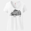 Women's Perfect T Cotton V Neck T Shirt Thumbnail