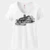 Women's Perfect T Cotton V Neck T Shirt Thumbnail