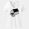 Women's Perfect T Cotton V Neck T Shirt Thumbnail