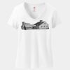 Women's Perfect T Cotton V Neck T Shirt Thumbnail