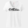 Women's Perfect T Cotton V Neck T Shirt Thumbnail