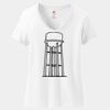 Women's Perfect T Cotton V Neck T Shirt Thumbnail