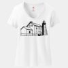 Women's Perfect T Cotton V Neck T Shirt Thumbnail