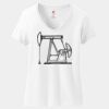 Women's Perfect T Cotton V Neck T Shirt Thumbnail