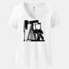 Women's Perfect T Cotton V Neck T Shirt Thumbnail