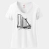 Women's Perfect T Cotton V Neck T Shirt Thumbnail
