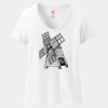 Women's Perfect T Cotton V Neck T Shirt Thumbnail