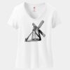 Women's Perfect T Cotton V Neck T Shirt Thumbnail