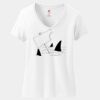 Women's Perfect T Cotton V Neck T Shirt Thumbnail