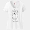 Women's Perfect T Cotton V Neck T Shirt Thumbnail