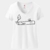 Women's Perfect T Cotton V Neck T Shirt Thumbnail